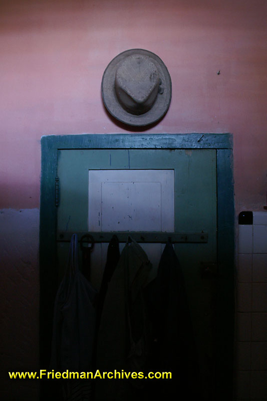 mood,dark,hallway,hat,door,pink,shadow,hanging,